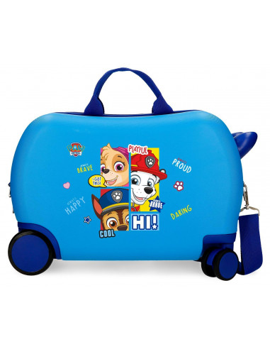 4311022 ABS ROLLING SUITCASE 4W.(2 MULTID.) 45CM. PAW PATROL